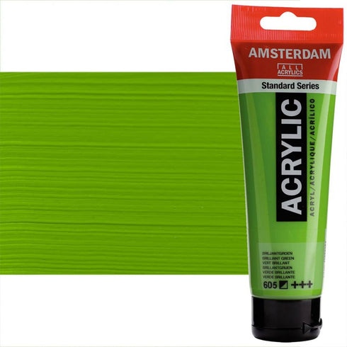 AMSTERDAM BRILL GREEN ACRYLIC PAINT